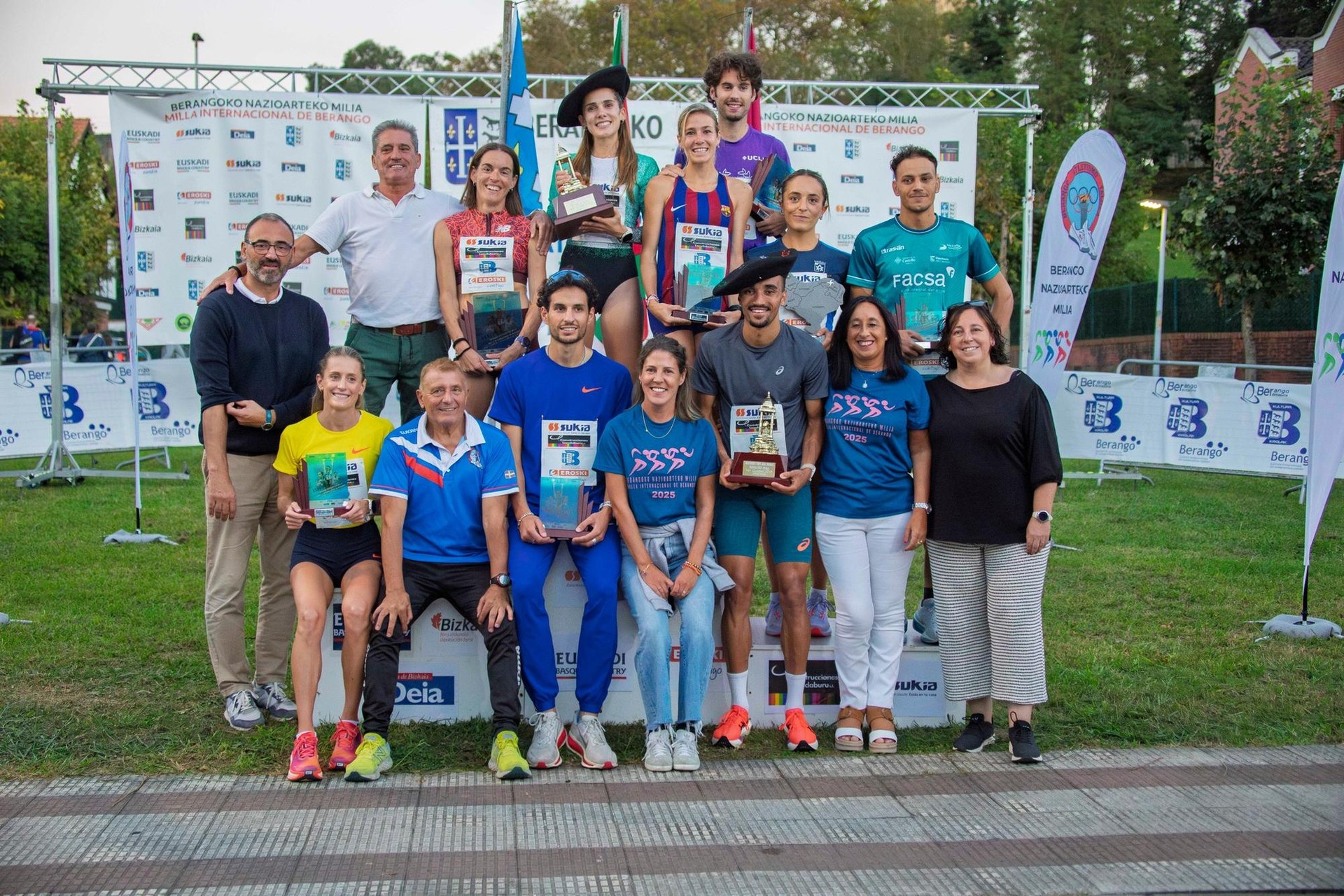 Isaac Nader eta Marta Garcia nabarmendu dira Berangoko Nazioarteko Milian