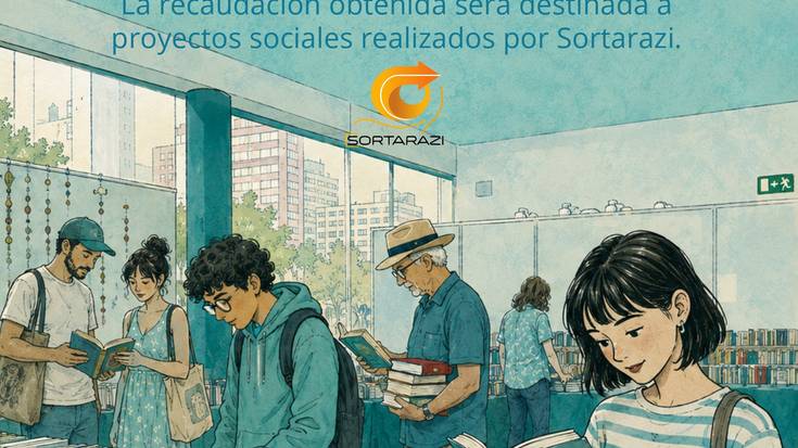 Leioako Liburu Azoka Solidarioa bueltan dago