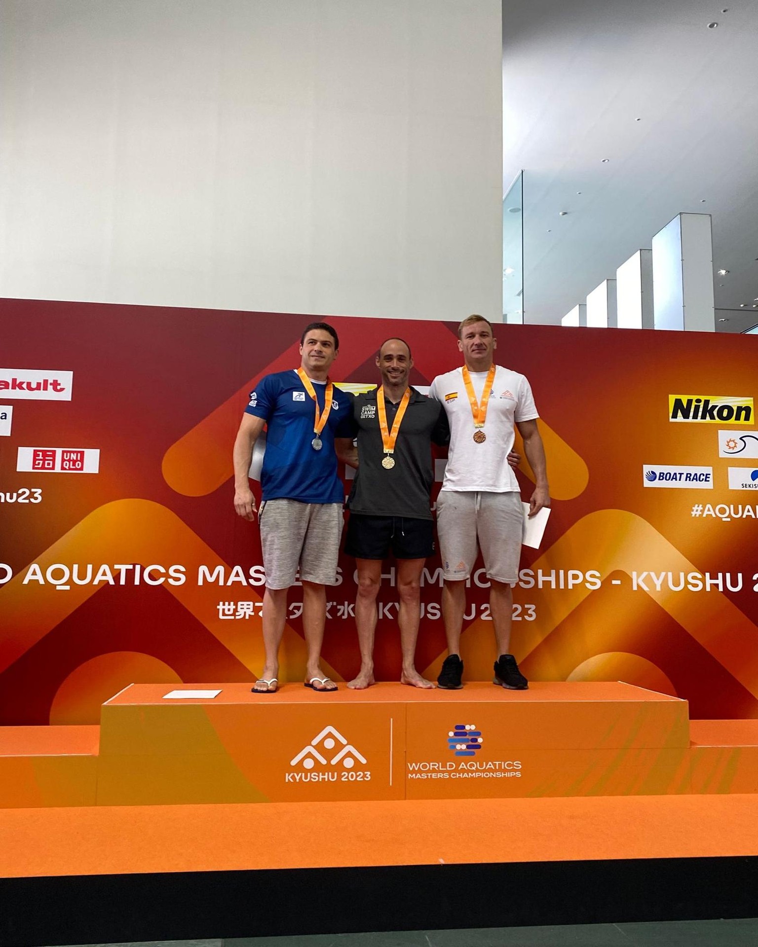 Mikel Bildosola igerilariak urrea irabazi du Japoniako Fukuoka Munduko Txapelketan
