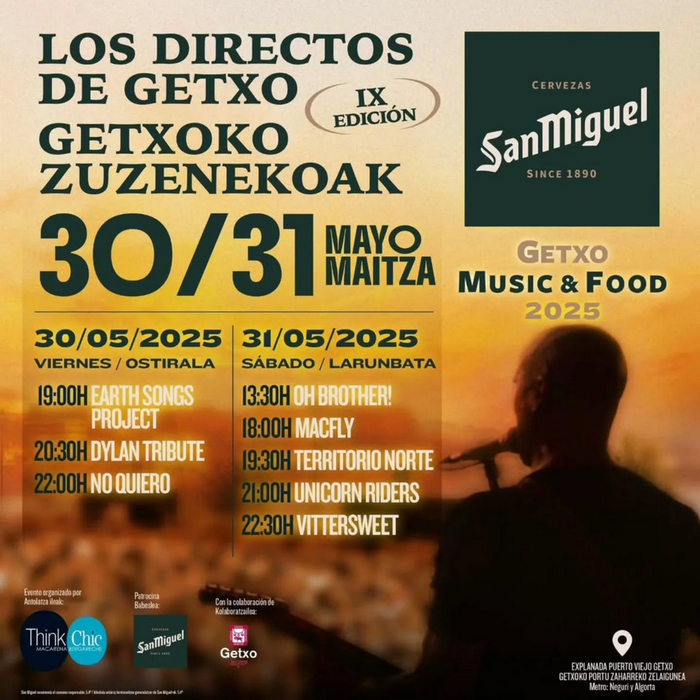 San Miguel Getxo Music & Food - Getxo - 2025-05-30 - Hiruka.eus