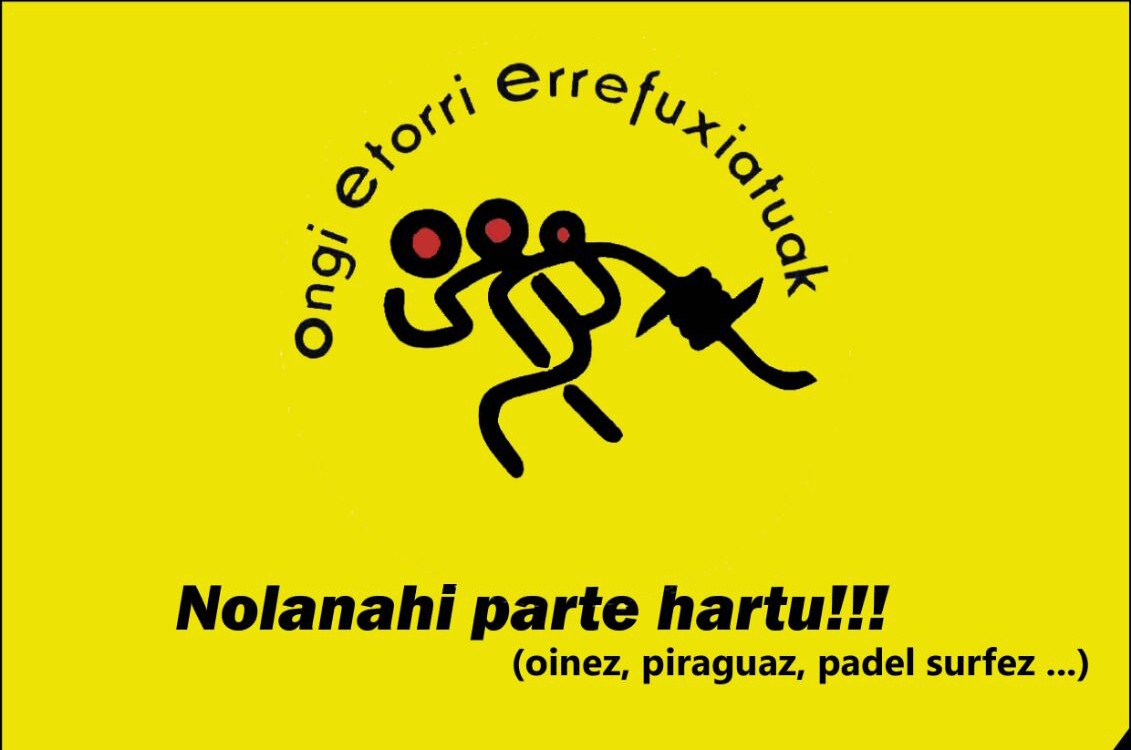Ongi Etorri Errefuxituakek Gorliz-Plentziako "olatu horian" parte hartzera deitu du 
