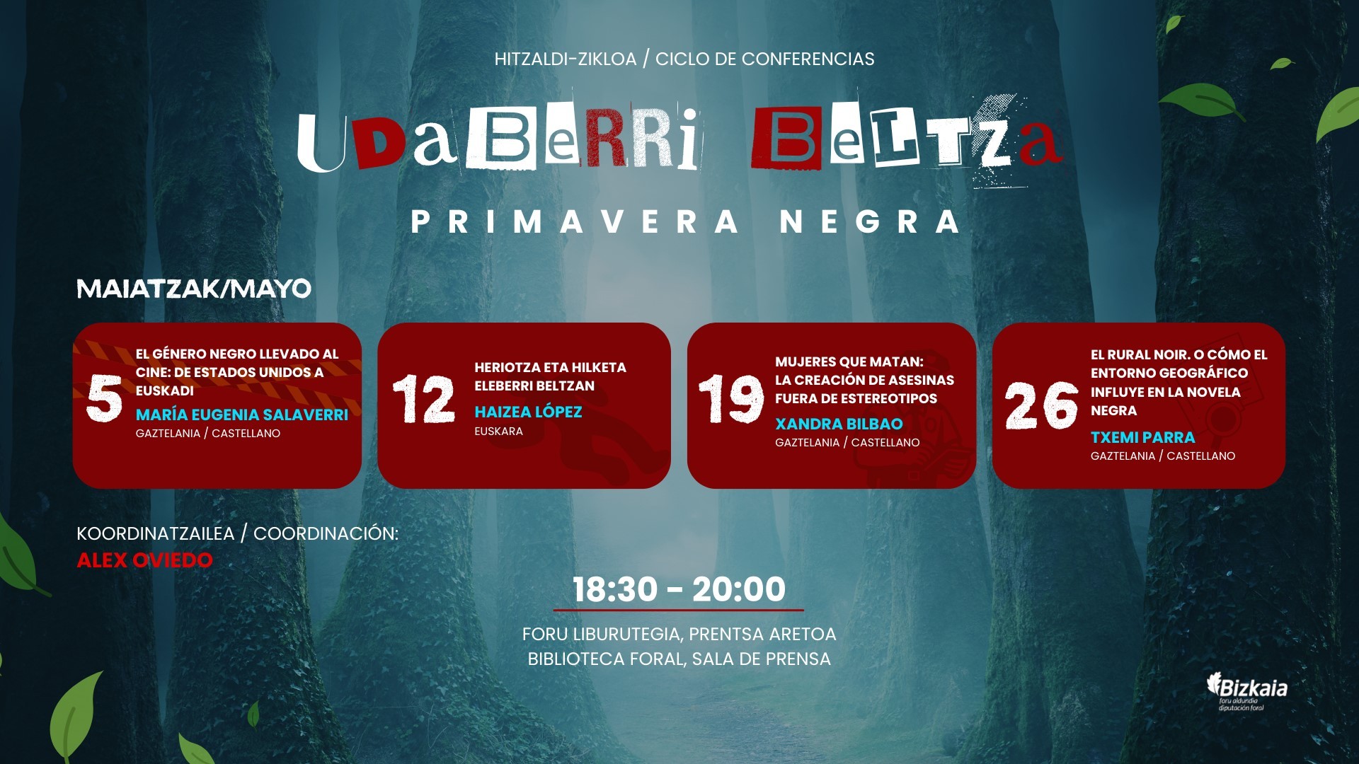Hitzaldi-zikloa: Udaberri beltza