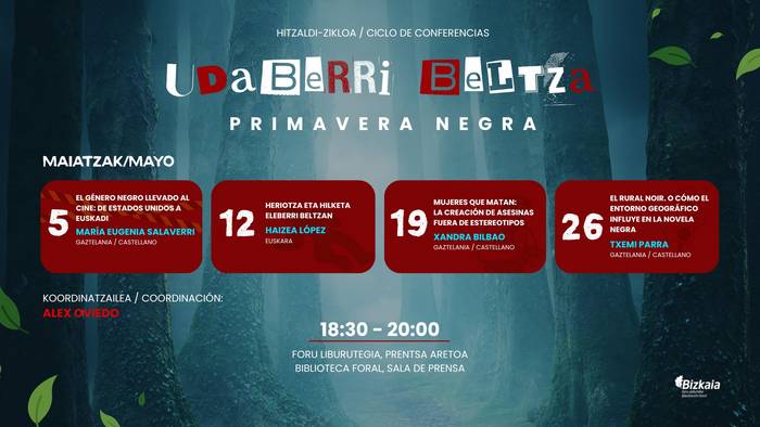 Hitzaldi-zikloa: Udaberri beltza