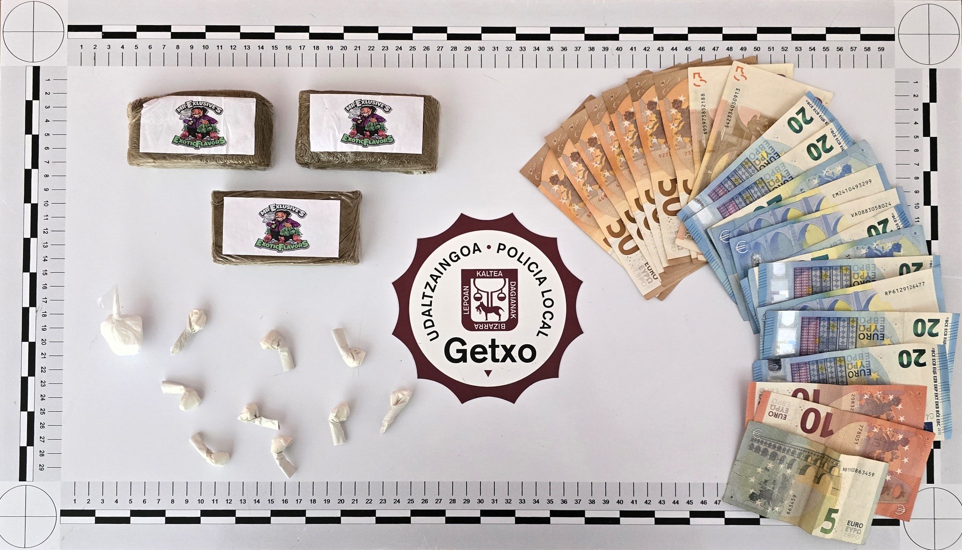 Getxoko Udaltzaingoak pertsona bi atxilotu ditu droga-trafikoagatik