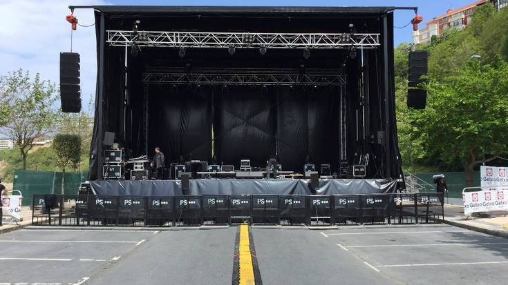 Trafiko-etenak egongo dira aste-akabu honetan Getxo Folk  jaialdiagatik