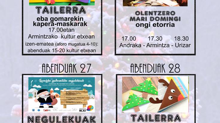 Tailerra: Gabonetako orri-markatzaileak