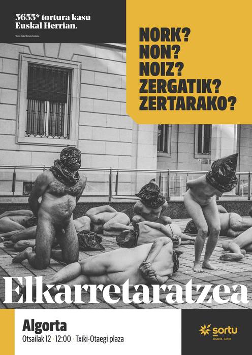 [MOBILIZAZIOA] Tortura Euskal Herrian | Nork? Non? Noiz? Zergatik? Zertarako?