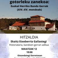 Berbaldia: "Otxandategi gotorleku zanekoa: Euskal Herriko Bando Gerrak (XIV. - XV. mendeak)"