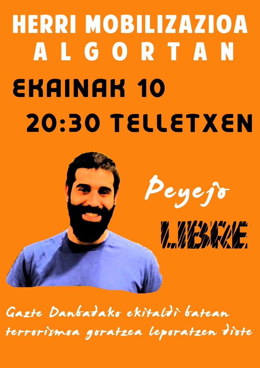 GAUR 20:30etan MOBILIZAZIOA TELLETXEN