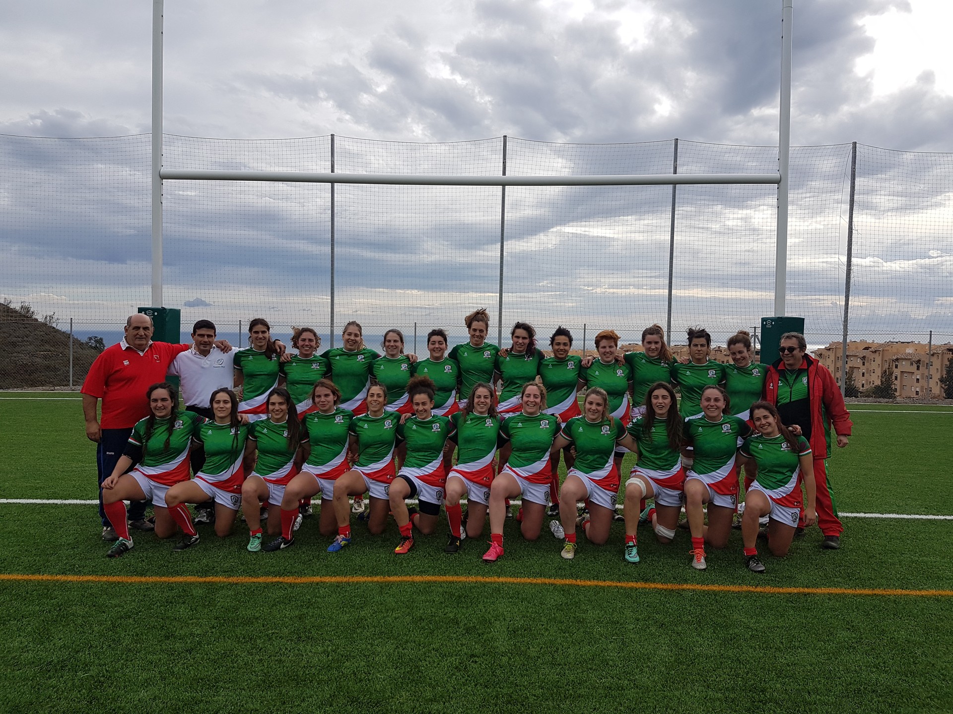 Getxo Rugby Taldeko sei jokalari, txapeldun