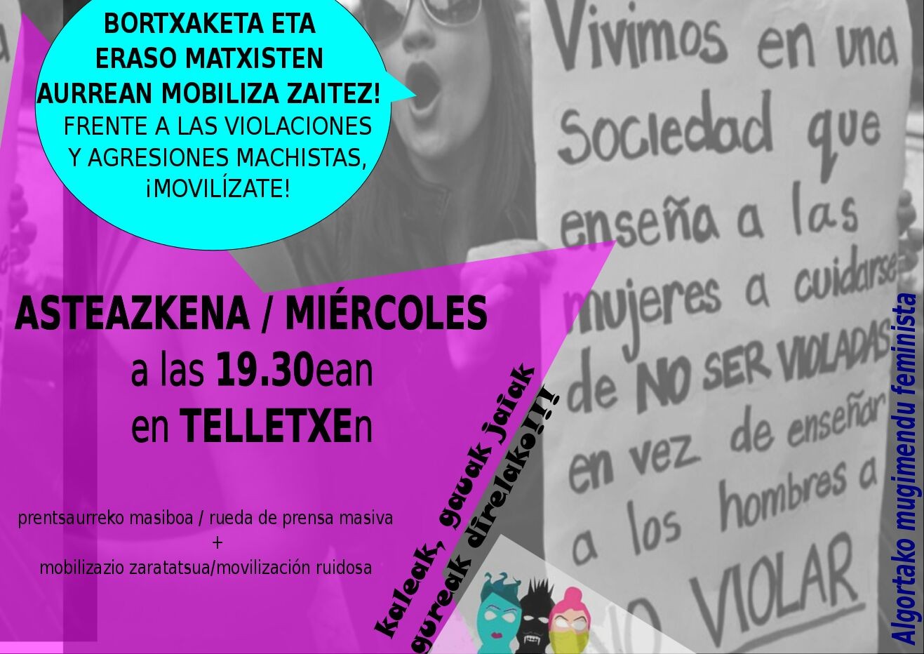 Bortxaketa salaketa Getxon