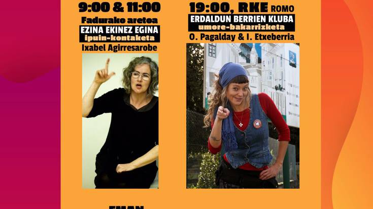 Umore-bakarrizketa: "Erdaldun berrien kluba"