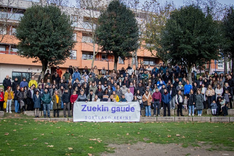 Sopelako 4ekin1 ekimenak auzipetuen egoera eguneratzeko asanblea informatiboa egingo du domekan