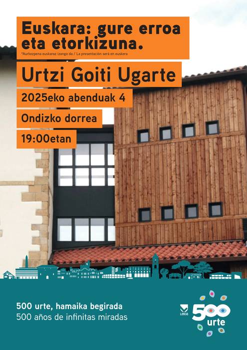 Euskara: gure erroa eta etorkizuna