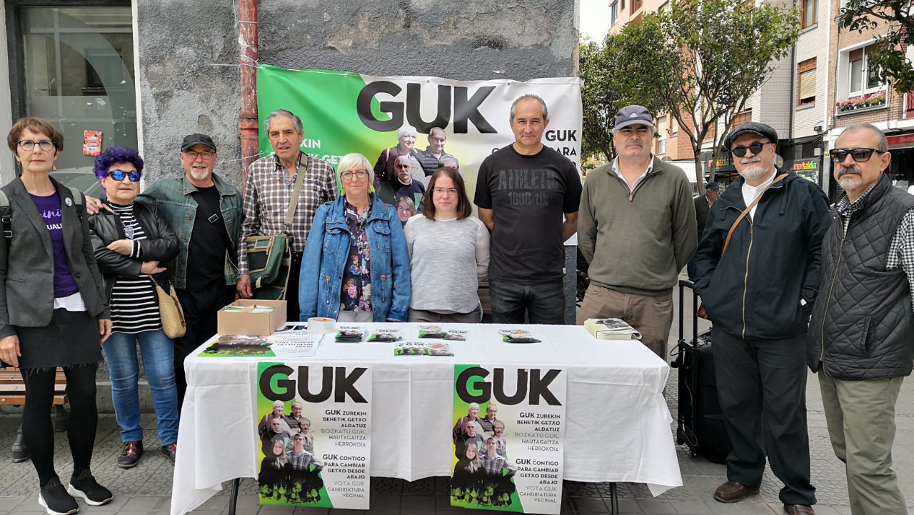 Arlo sozialari lehentasuna ematearen alde egin du GUK Getxok bere hautagaitzaren aurkezpenean