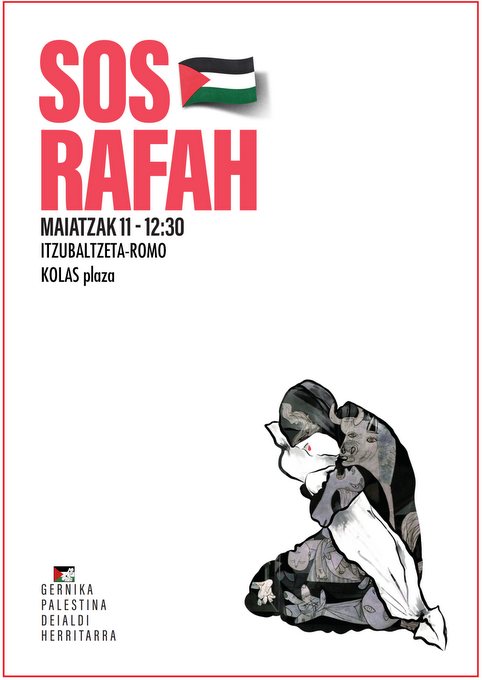 SOS Rafah elkarretaratzea