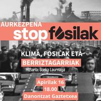 Berbaldia: "Stop Fosilak"