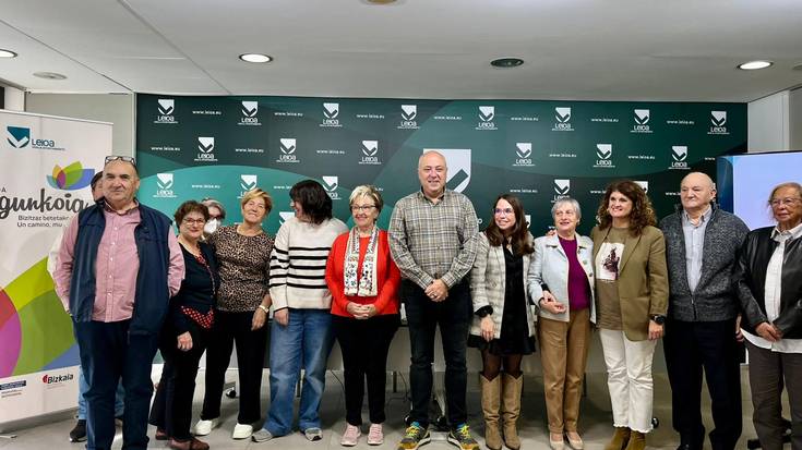 Leioak zahartzeari balioa emateko plana jarri du martxan