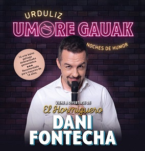 Dani Fontecha bakarlariak gidatuko du biharko Umore Gaua Urdulizen