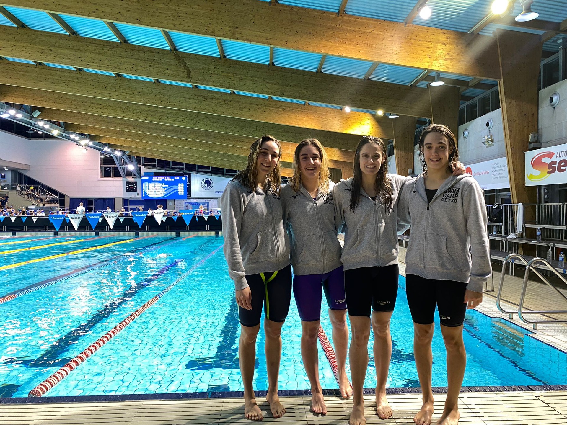 Errekor andana lortu du egunotan Swim Camp Getxo taldeak