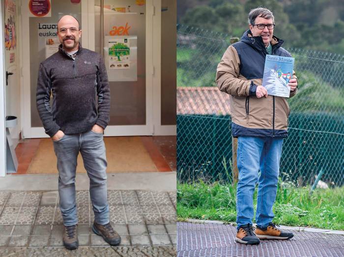 Gari San Martin Llona eta Iñaki Gilisasti Fano: "Berba sendotu behar dogu, jagon eta erabili"