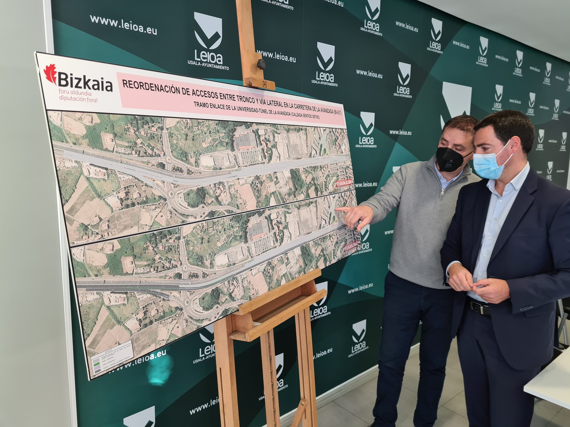 Avanzadako trafikoa berrantolatzeko hirugarren eta azken faseagaz hasi dira