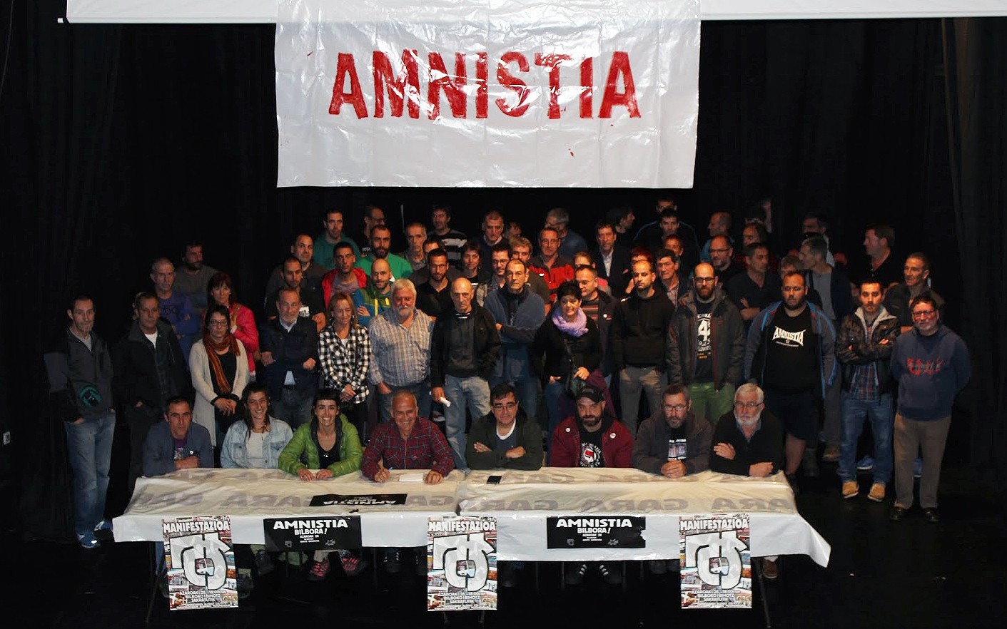 Amnistiaren aldeko manifestaziora deitu dute eskualdeko hainbat lagunek