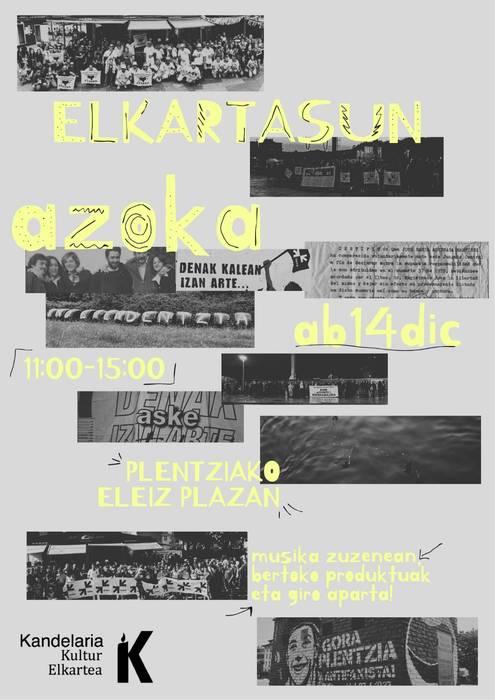 Elkartasun azoka Plentzian