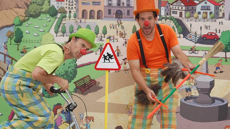 Potxin eta Patxin pailazoak: "Ingurumena zaindu"