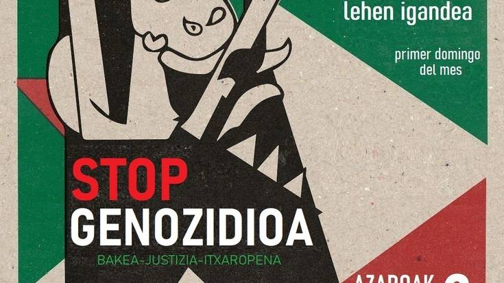 GENOZIDIOA STOP! Itzubaltzeta-romo Palestinarekin