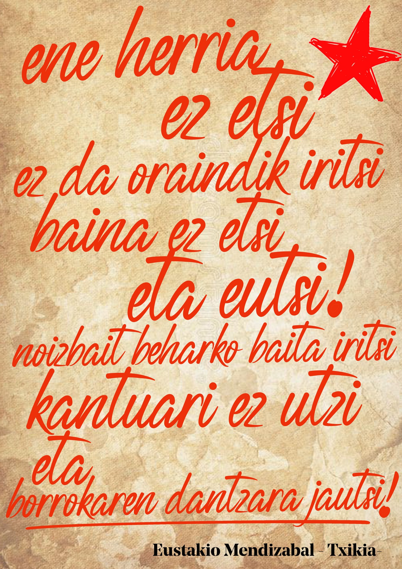 Eustakio Mendizabal -Txikia- | Erailketaren 50.urtemuga