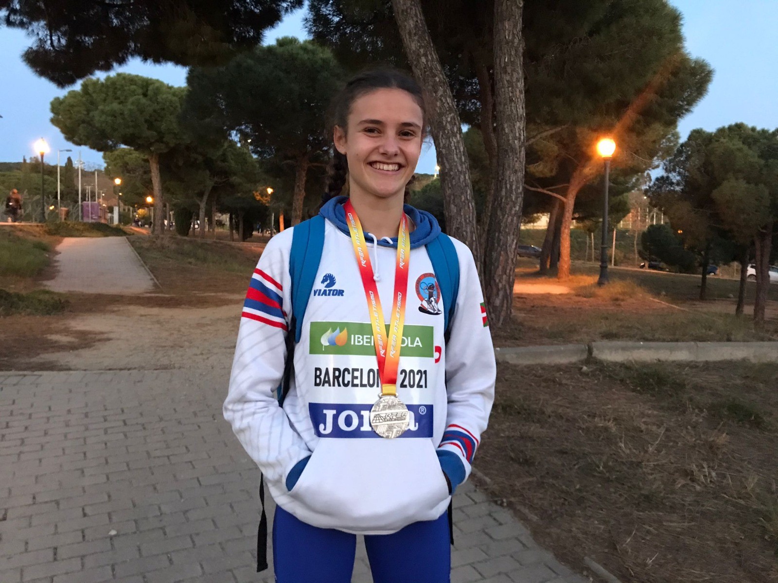 Adriana Abaituak zilarrezko domina lortu du Espainiako Atletismo Txapelketan