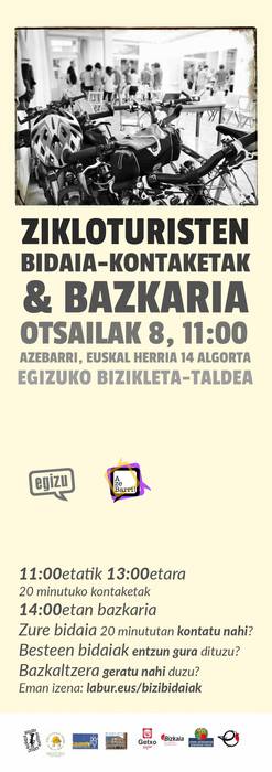 Bizibidaia-kontaketak eta bazkaria