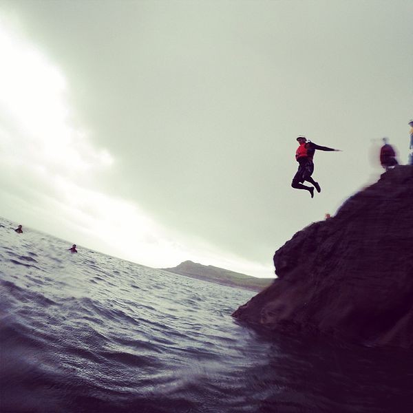 Coasteering-irteera egingo dute Uribe Kostako Berbalagunek