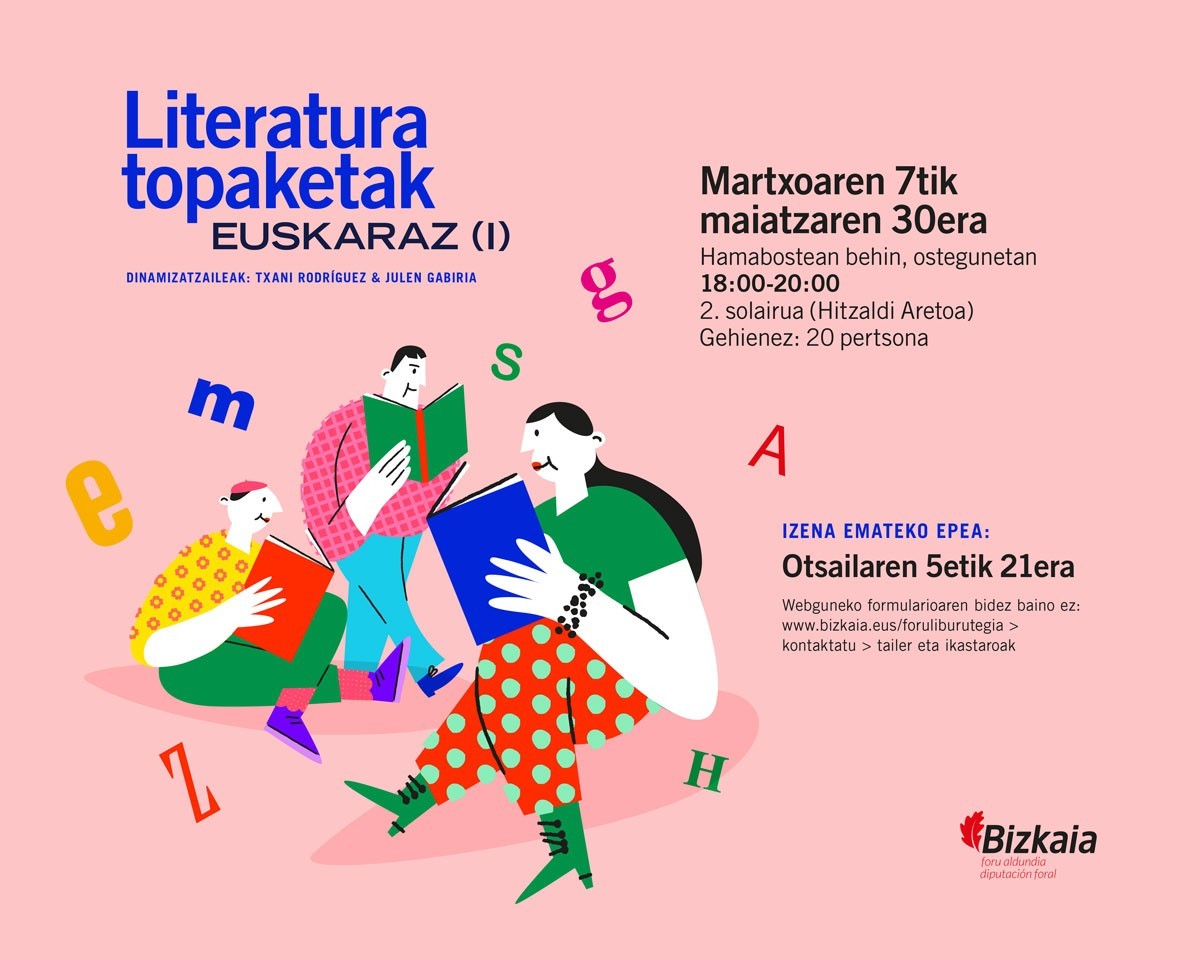 Literatura topaketak euskaraz (I)