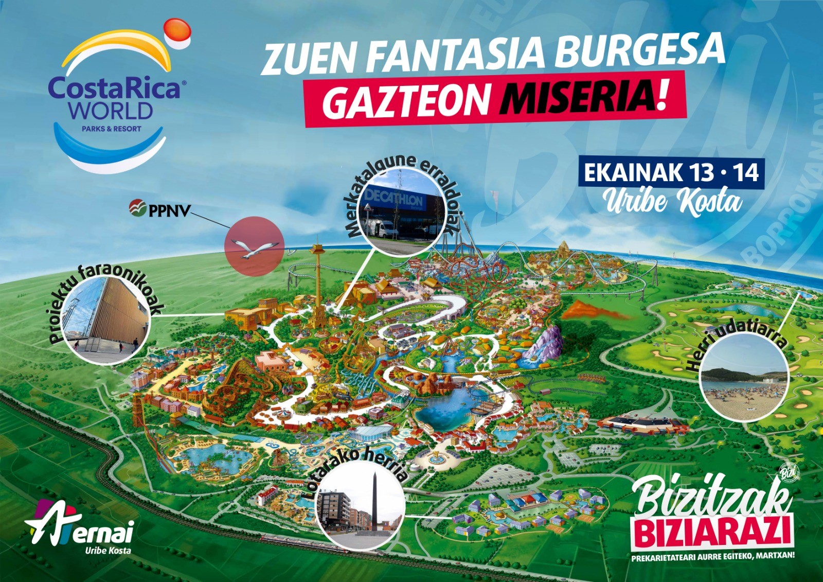 "Bizitzak Biziarazi" ekimena martxan jarri du Uribe Kostako Ernaik