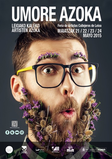 Leioako Umore Azokak bizarra eta pasta-betaurrekoak jantzi ditu