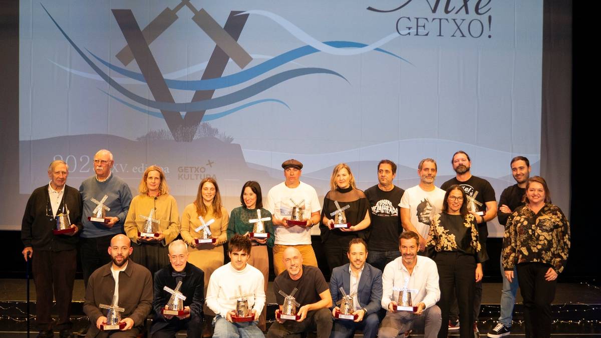 Getxoko kulturako 14 eragile eta artista saritu dituzte Aixe Getxo! sarien 15. edizioan