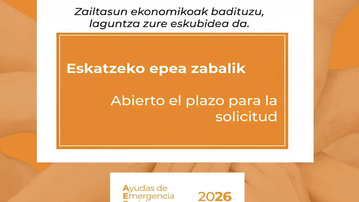 Uribe Kostako Mankomunitatean 2026ko Gizarte-Larrialdietarako laguntzak eskatzeko epea zabalik