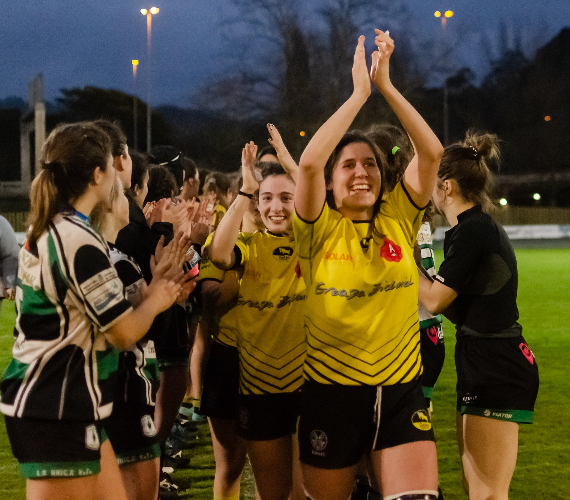 Getxo Rugbyko Neskak taldea, Euskal Ligako txapelduna!