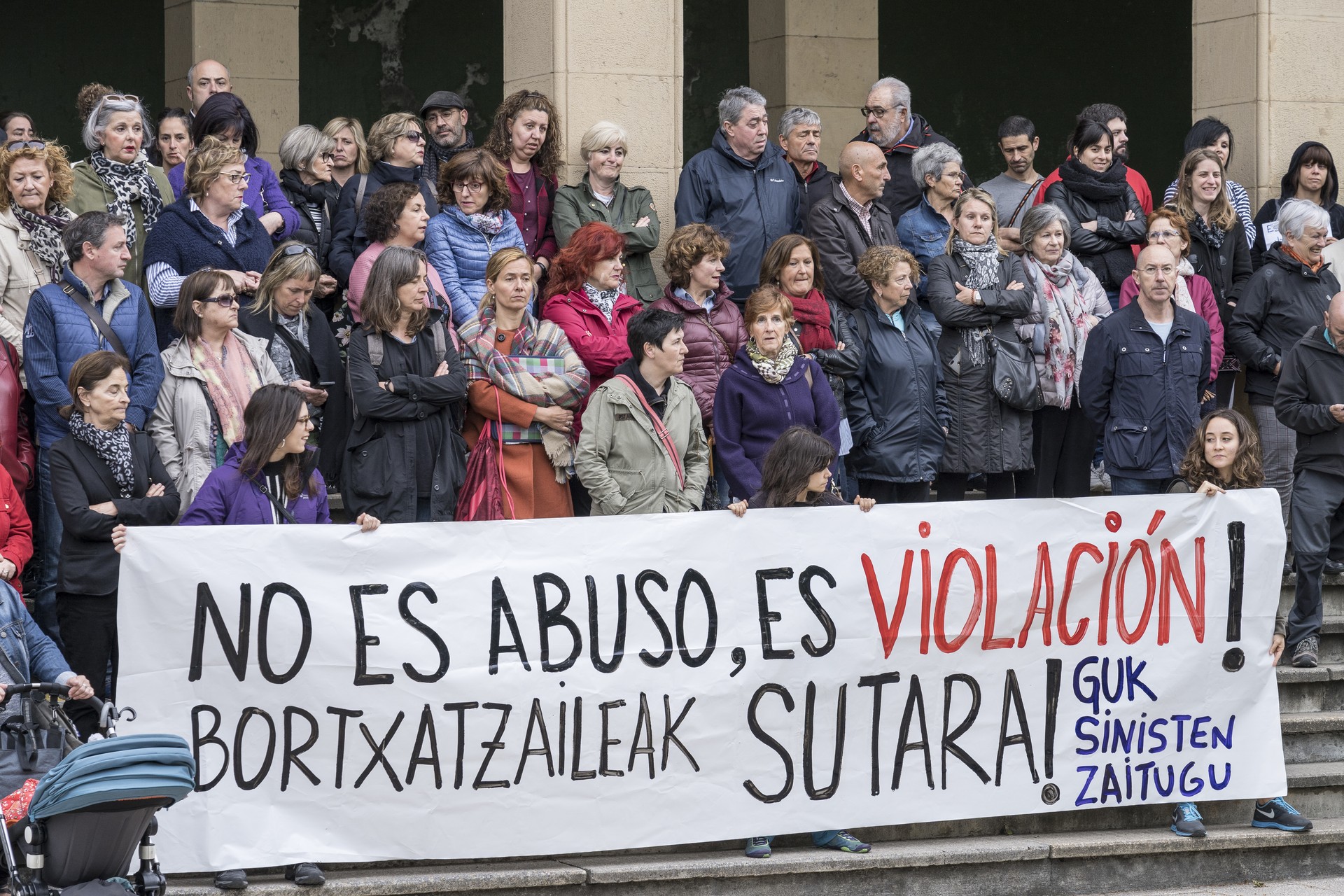 [ARGAZKI-GALERIA] Bortxaketa izan zela berretsiko dute gaur berriro ere Uribe Kostan