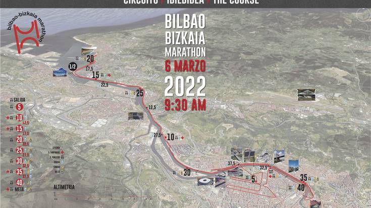 Trafiko-aldaketak egingo dituzte Getxon domekan Bilbao Bizkaia Marathon dela eta