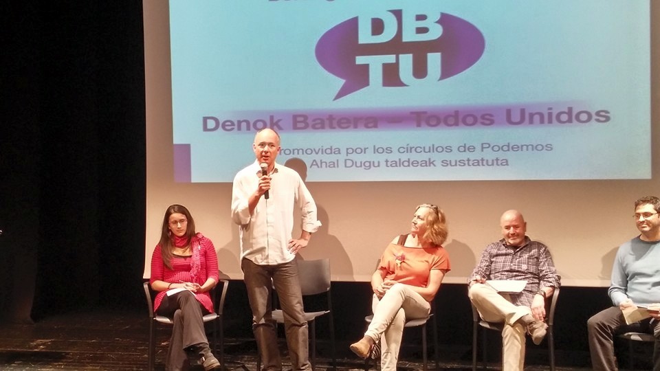 Denok Bat-en hautagaitza babestu du Ahal Dugu-k