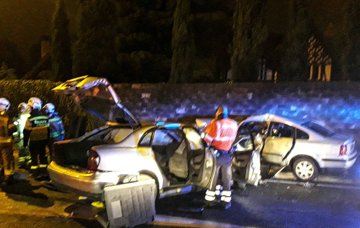 Gidari bat hil da eta beste bat atxilotu dute trafiko-istripu berean