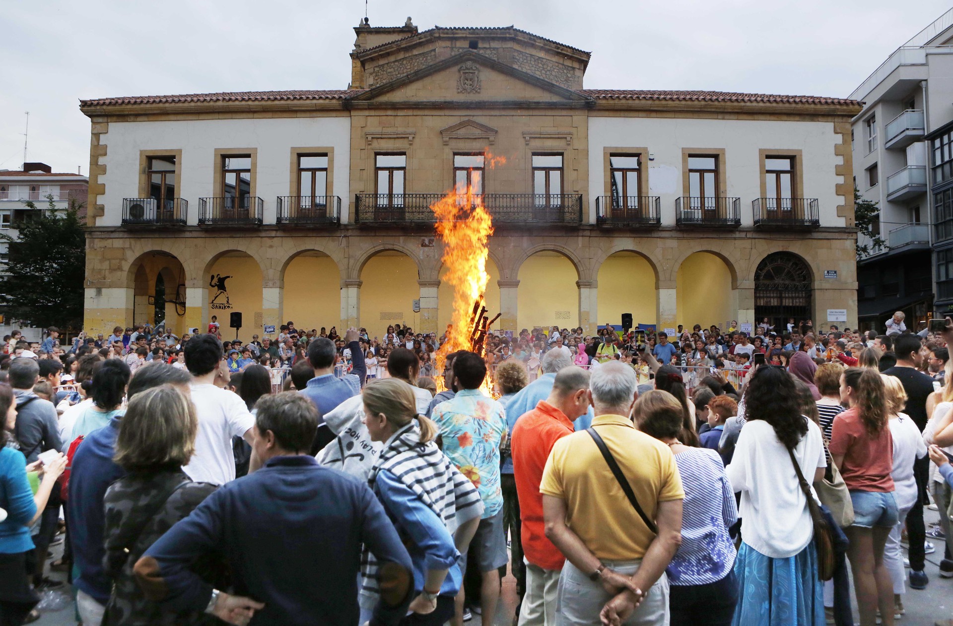 Udako solstizio jaia ospatuko dute San Juan gauean Algortan
