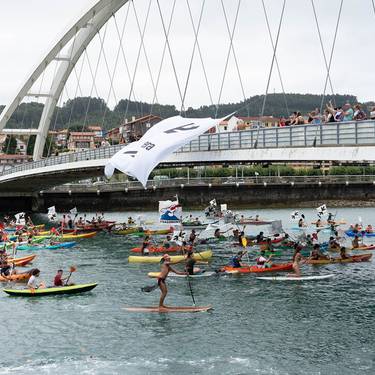 Uztailaren 11n Plentziako itsasadarra elkartasunez beteko dute 13. Itsas Martxan