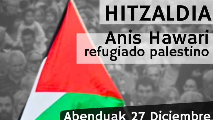 Hitzaldia: "Gaza, Nakbak aurrera jarraitzen du"
