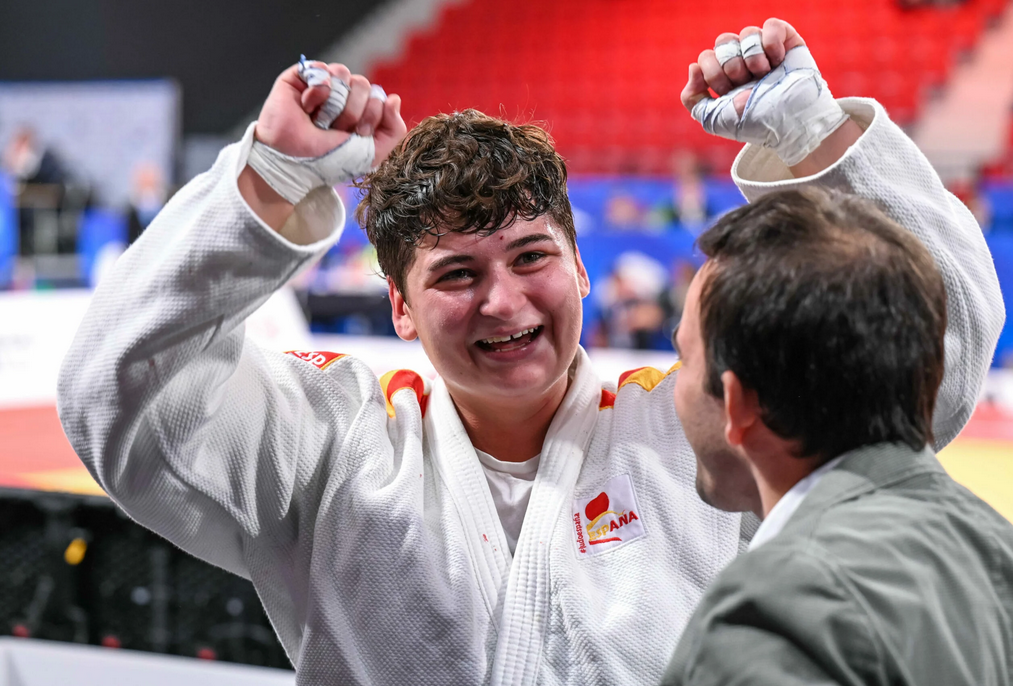 Eunate Etxebarria Bilbao judokak brontzezko domina irabazi du Europako Junior Txapelketan