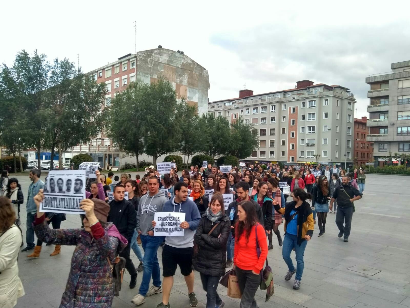 Erandio, Getxo eta Sopelako Udalak, bortxaketako epaiaren aurka