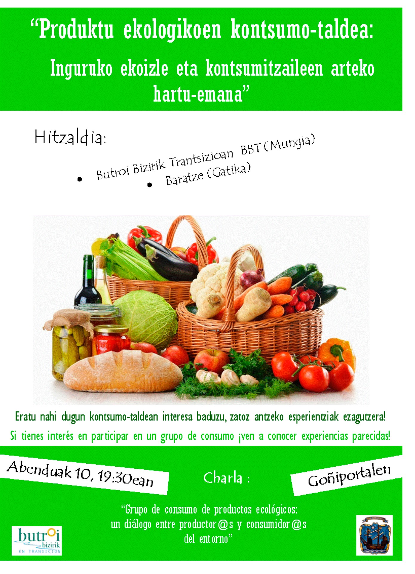 Kontsumo-taldea sortu gura dute Plentzia, Gorliz eta Lemoizen